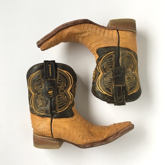 boys snake skin boots